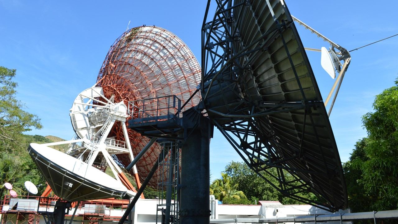 Telepuerto satelital
